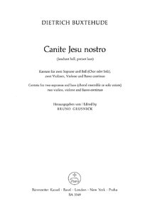 Canite Jesu nostro / Jauchzet hell, preiset laut