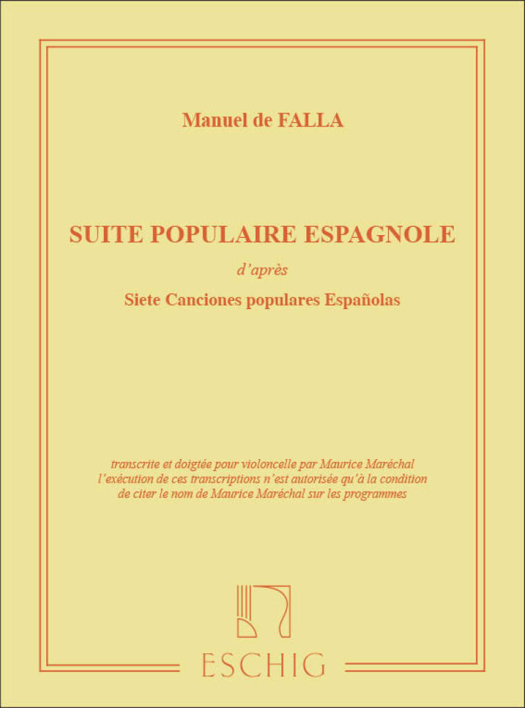 Suite Populaire Espagnole