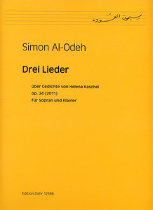 Drei Lieder op. 24