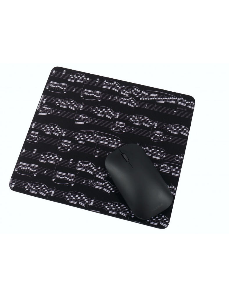 Mousepad Sheet Music Black