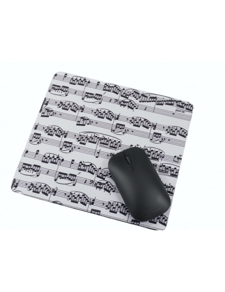 Mousepad Sheet Music weiß