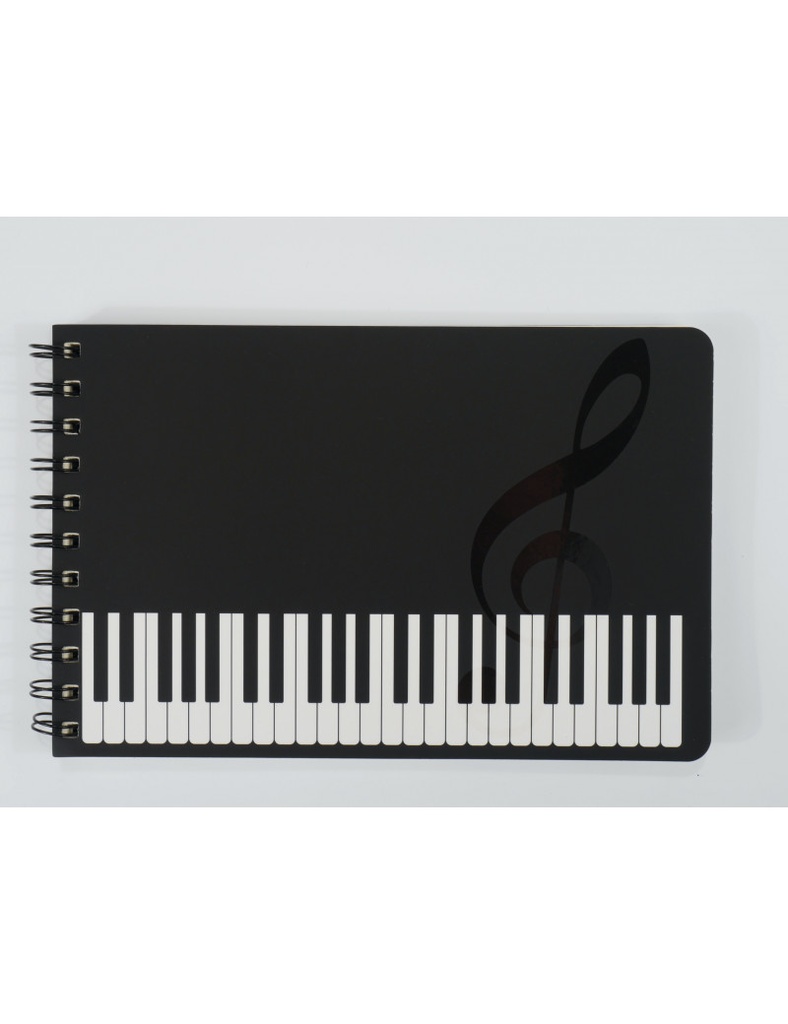 Spiral Notebook Keyboard A5