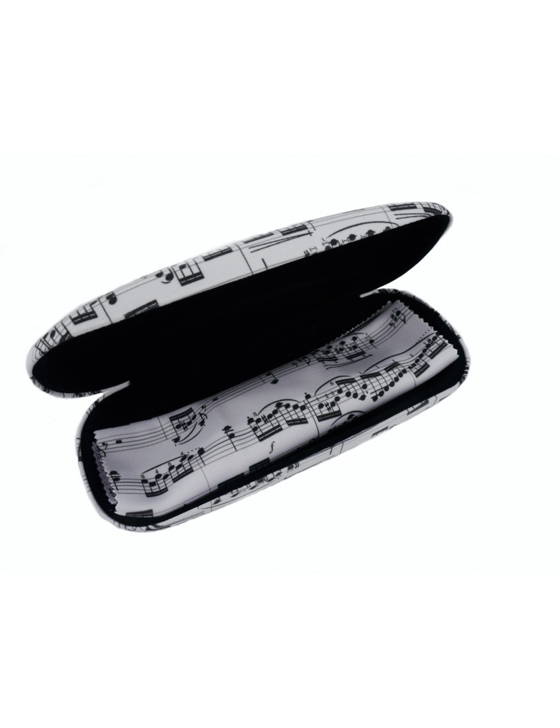 Glasses Case Sheet Music White