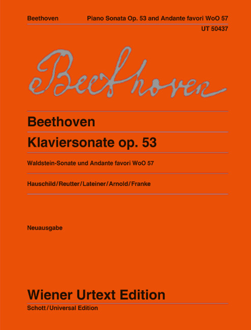 Klaviersonate op. 53 / Andante favori WoO 57