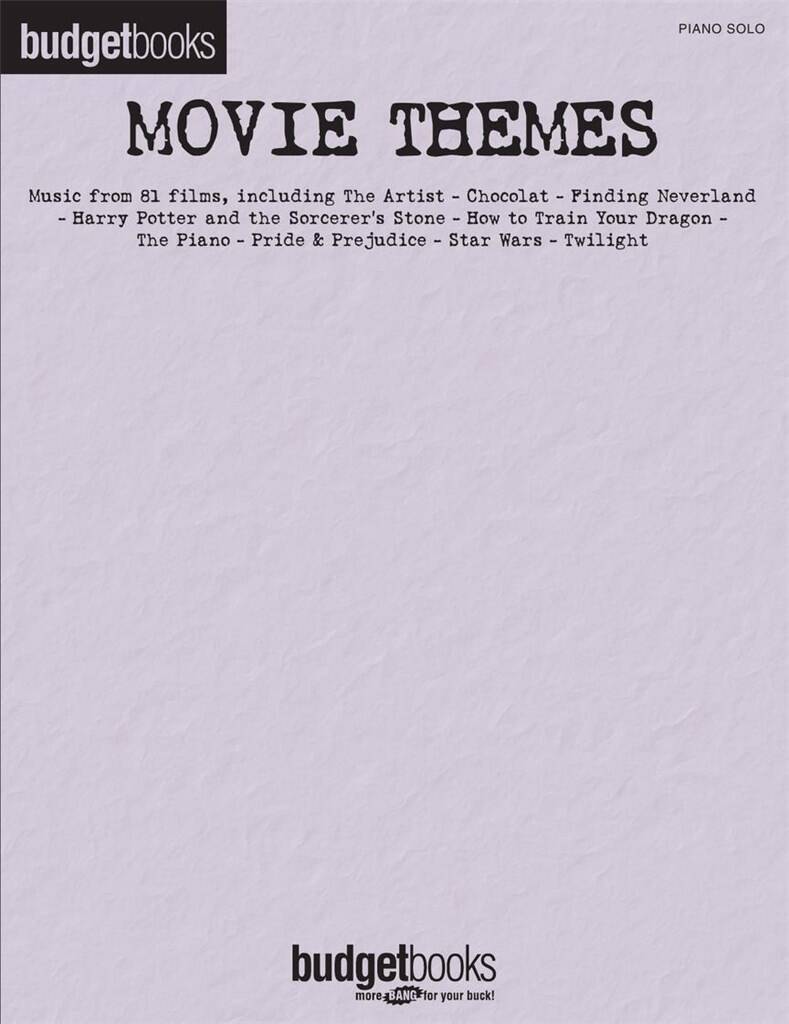 Movie Themes - Budget Books