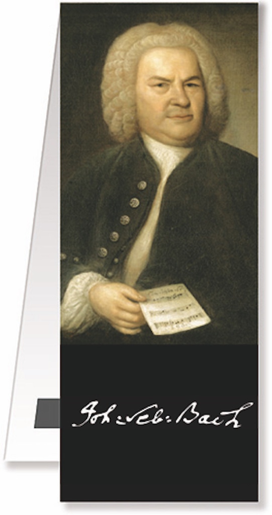 Lesezeichen Bach Portrait