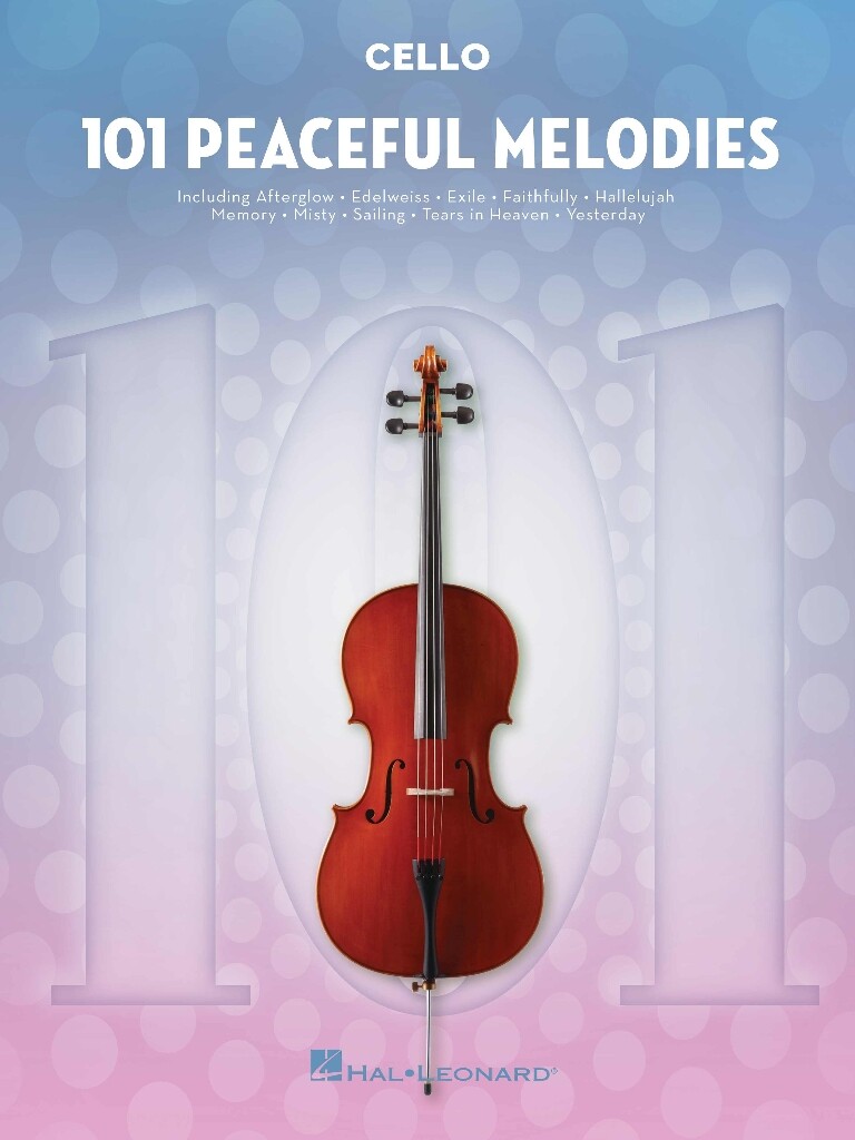 101 Peaceful Melodies - Cello