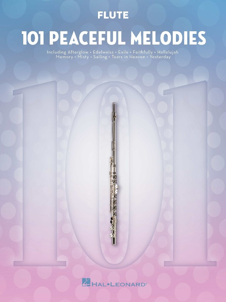 101 Peaceful Melodies - Flöte