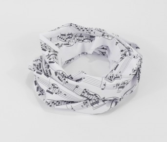 Loop Scarf Sheet Music White