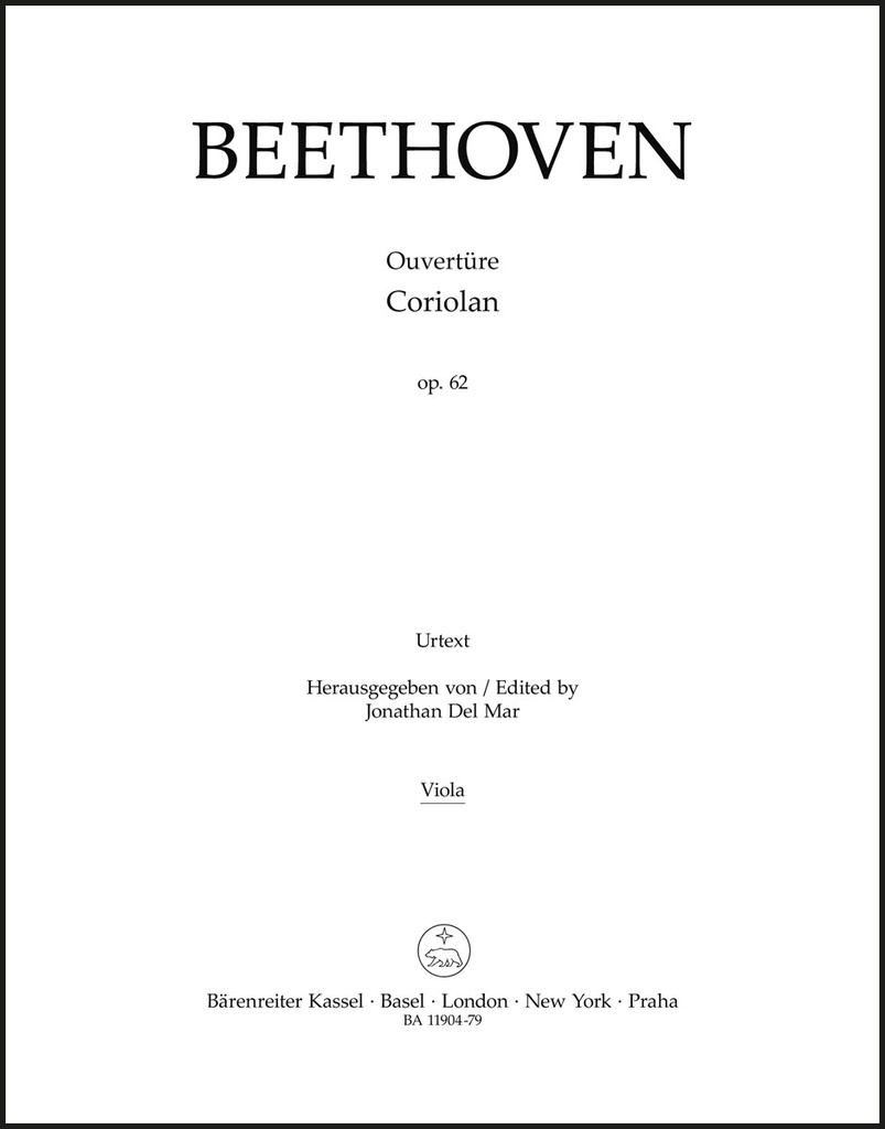 Ouvertüre "Coriolan" op. 62