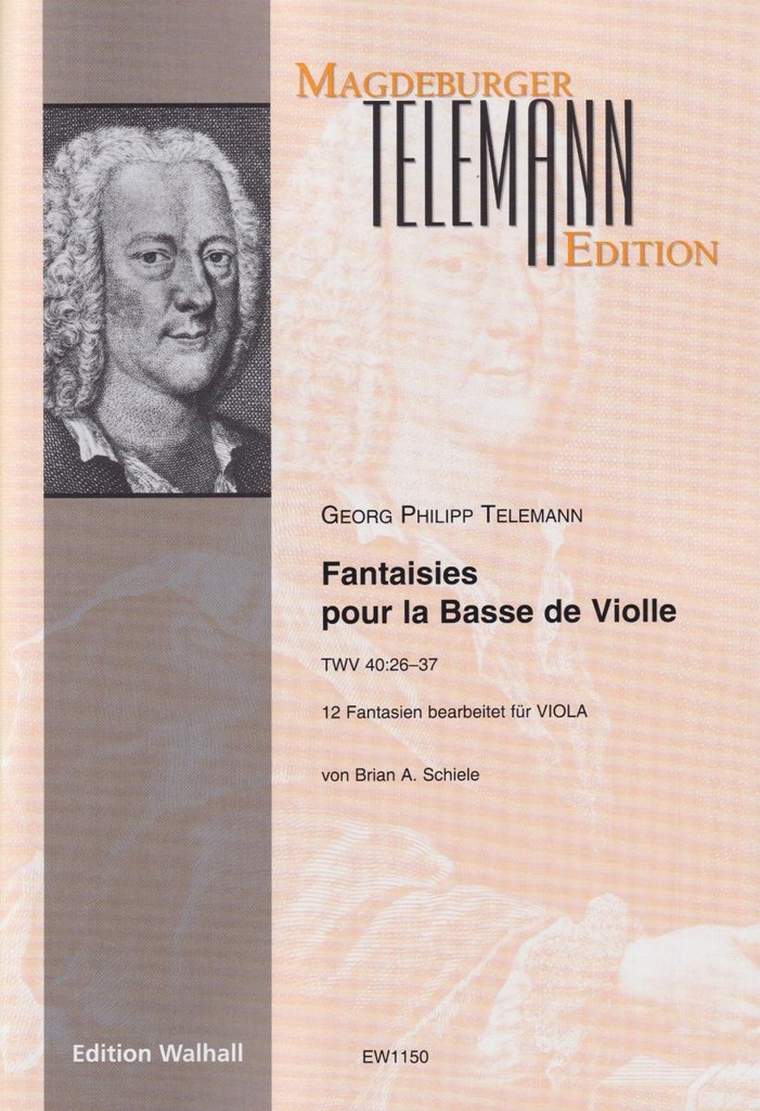 Fantaisies pour la Basse de Violle TWV 40:26-37