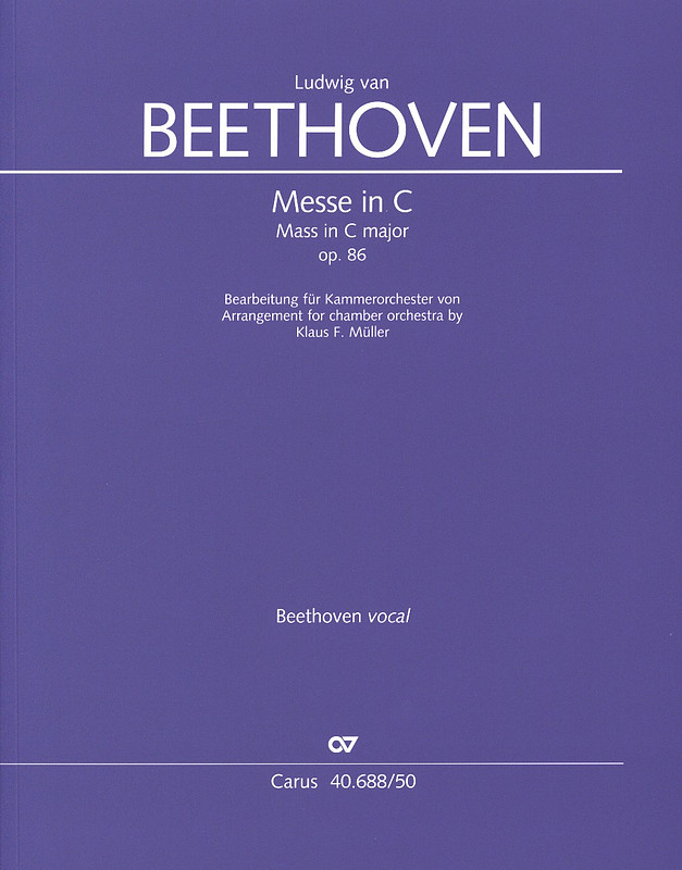 Messe C-Dur op. 86