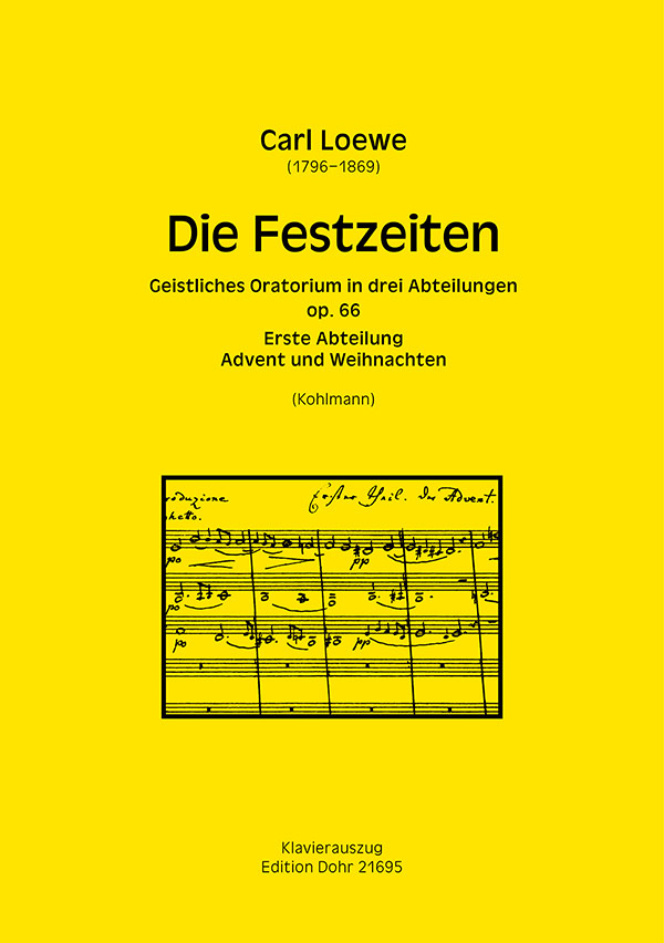 Die Festzeiten op. 66: Erste Abteilung Advent und Weihnachten