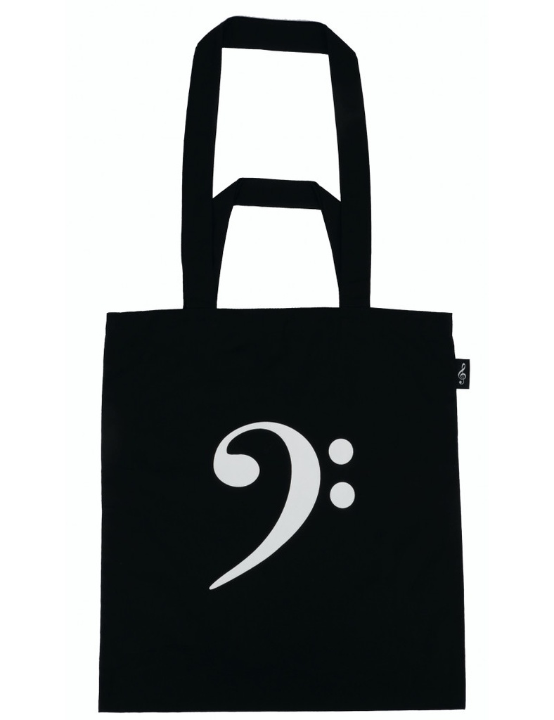 Tote Bag Bass Clef