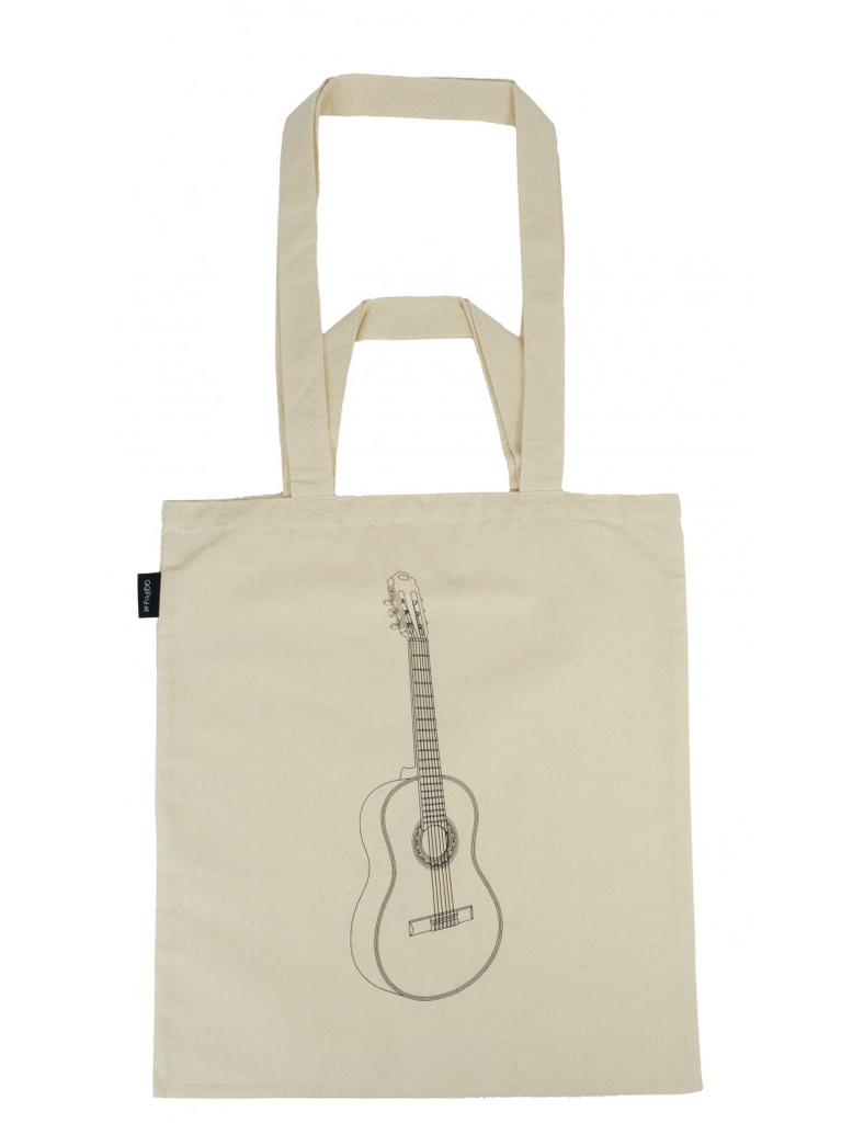 Tragtasche Gitarre Natur Lang