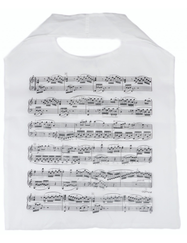 Mini Shopper Sheet Music White