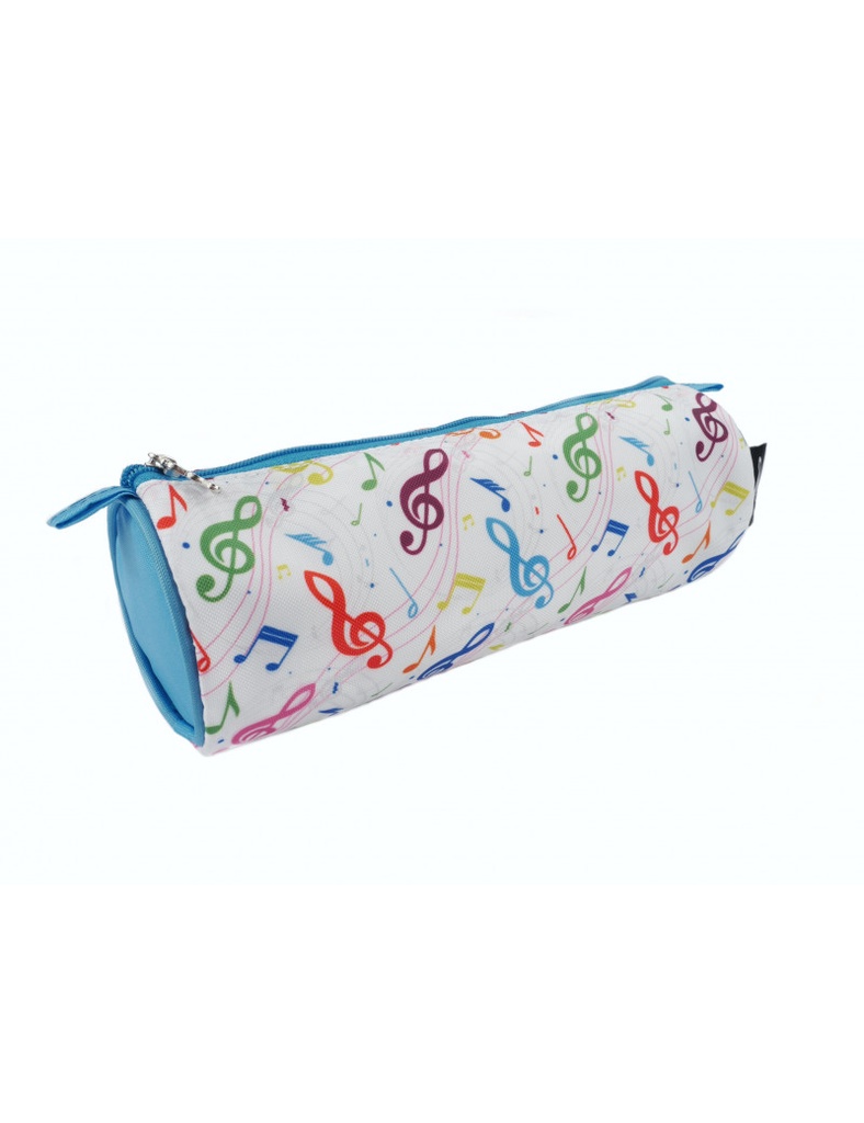 Pencil Case Treble Clef Colourful