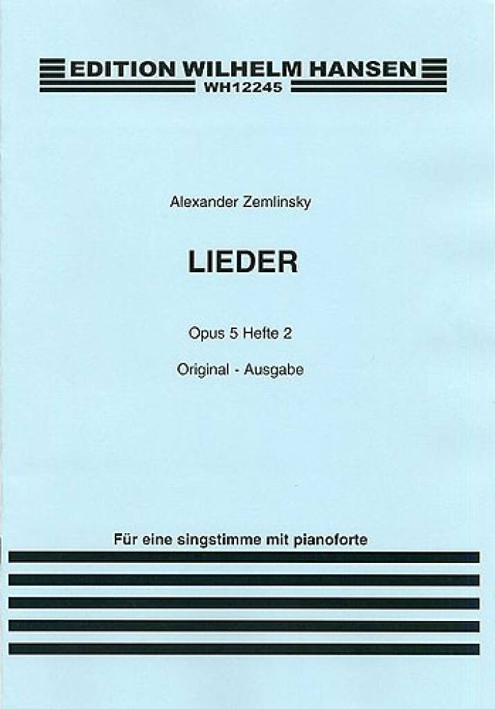 Lieder op. 5 Heft 2