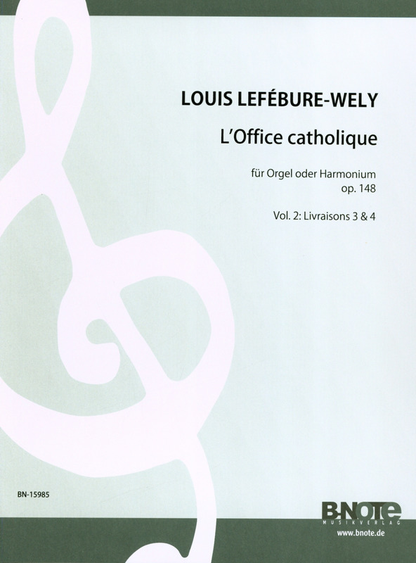 L'Office catholique Heft 3+4 op. 148