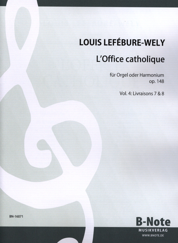 L'Office catholique Heft 7+8 op. 148