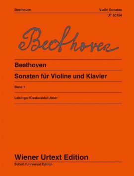 Sonaten für Violine und Klavier Band 1