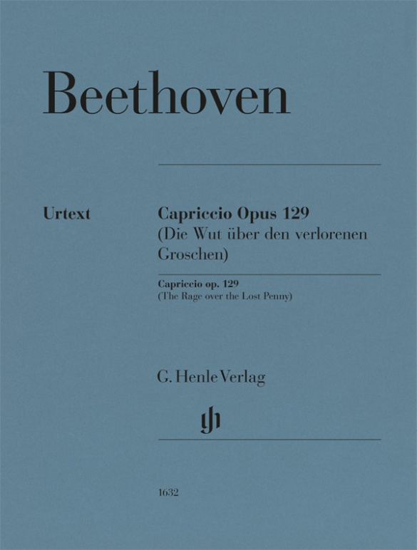 Alla Ingharese quasi un Capriccio op. 129 "Die Wut über den verlorenen Groschen"