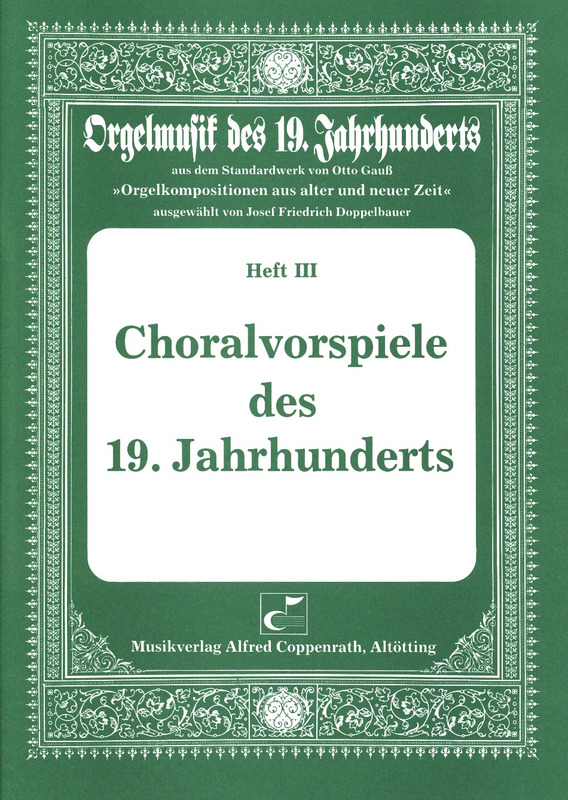 Choralvorspiele des 19. Jahrhunderts