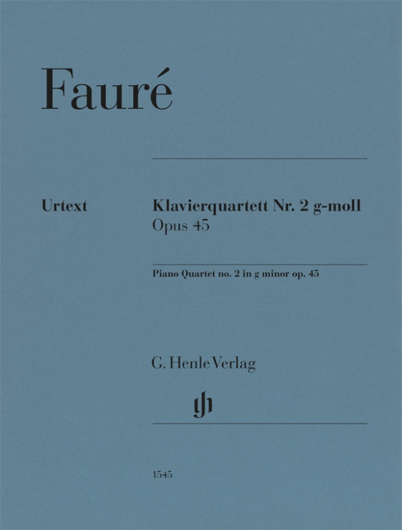 Klavierquartett Nr. 2 g-moll op. 45