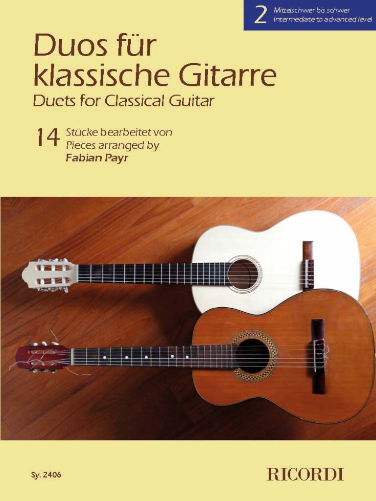 Duos für klassische Gitarre Band 2