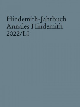 Hindemith-Jahrbuch