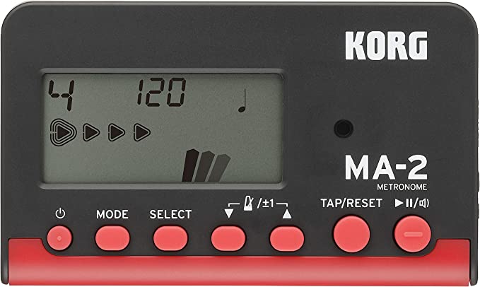 KORG Metronom MA-2 Schwarz/Rot