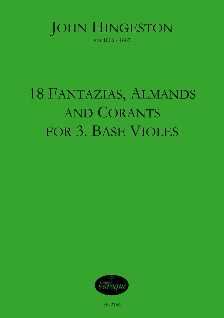 18 Fantazias, Almands and Corants