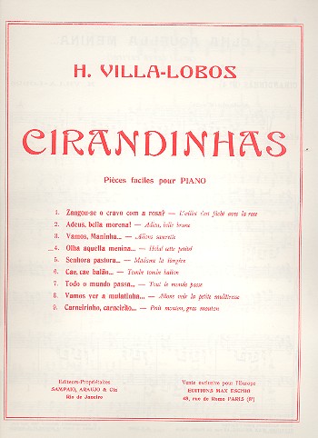 Cirandinhas Nr. 4 Olha Aquela Menina