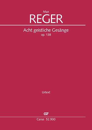 Acht geistliche Gesänge op. 138