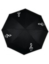 Mini Umbrella Treble Clef Black/White