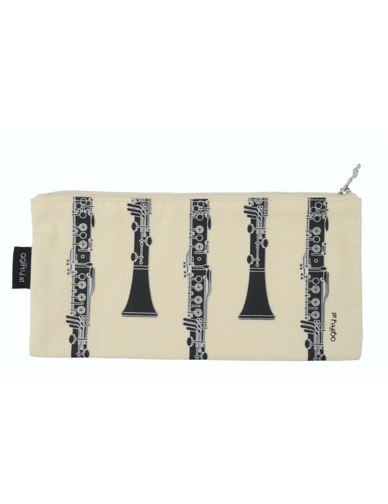 Pencil Case Clarinet Black/Silver