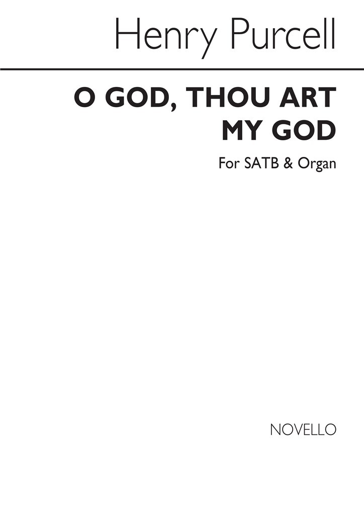 O God thou art my God