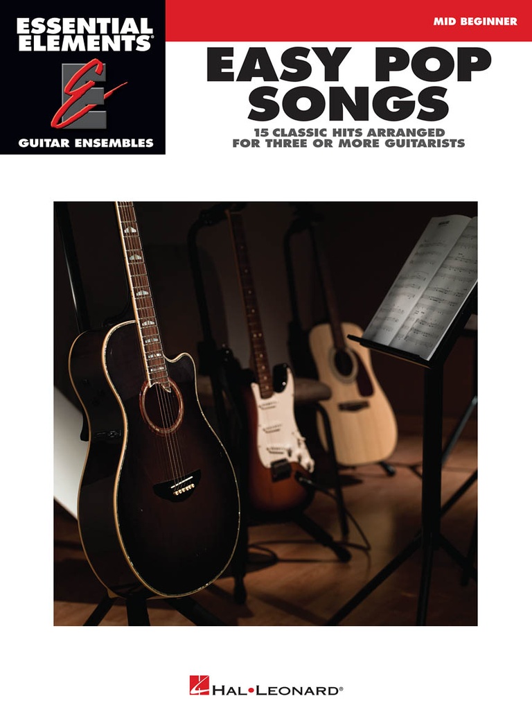 Easy Pop Songs - Essential Elements Guitar Ensembles