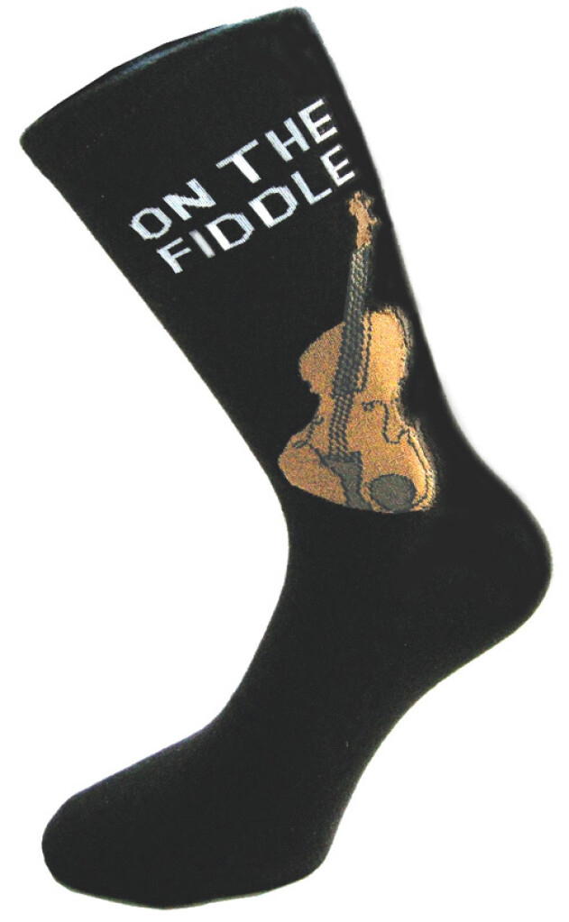 Herrensocken Violine "On the Fiddle"