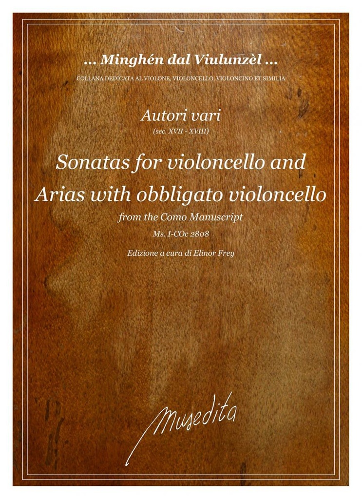 Sonatas & Arias with obbligato Cello from the Como Manuscript