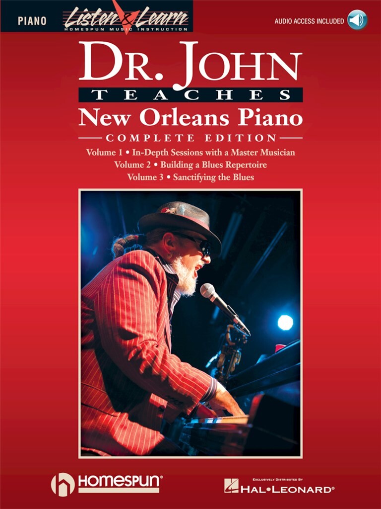 Dr. John teaches New Orleans Piano - Complete Edition