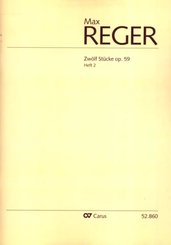 12 Stücke op. 59 Heft 2