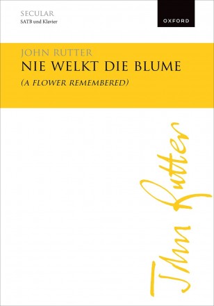 Nie welkt die Blume (A flower remembered)