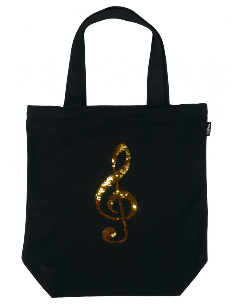 City Shopper Treble Clef Black