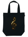 City Shopper Treble Clef Black