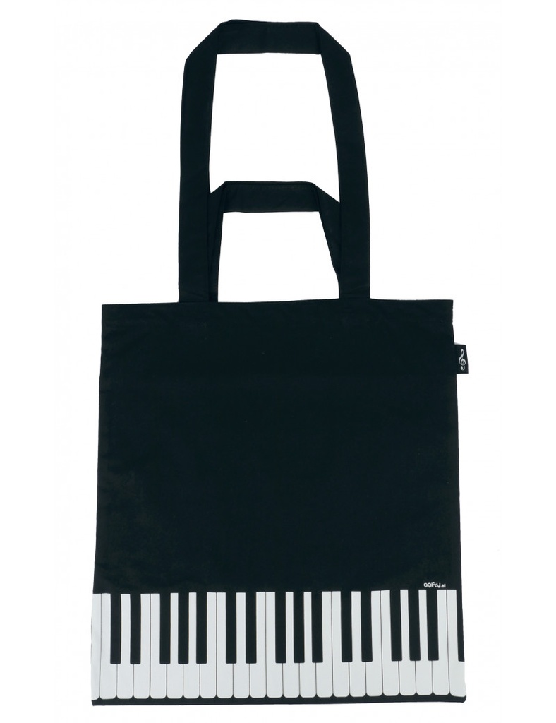 Tote Bag Keyboard Black