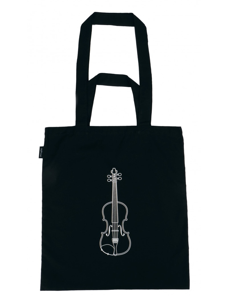 Tote Bag Violin Black