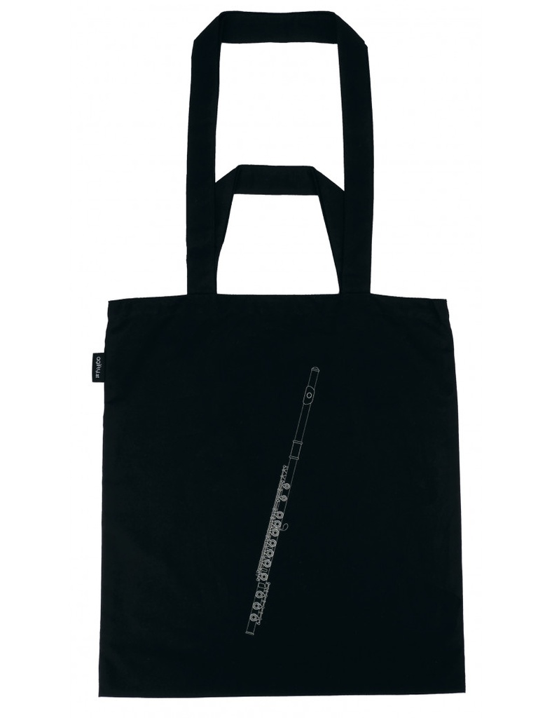 Tote Bag Flute Black/Silver