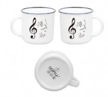 Mug "All I need is Music White"