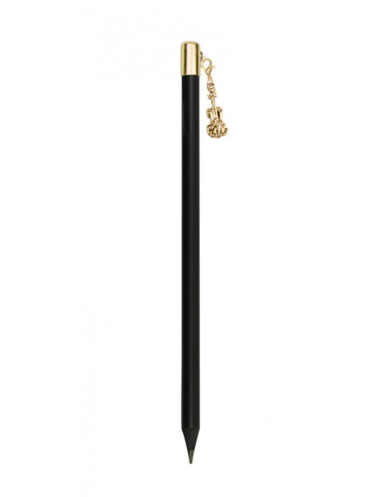 Pencil with Violin-Charm Golden